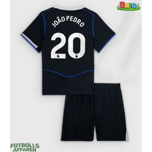 Chelsea Joao Pedro #20 Tredjeställ Barn 2025-26 Kortärmad (+ Korta byxor)